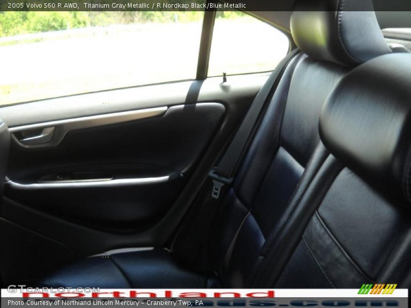 Titanium Gray Metallic / R Nordkap Black/Blue Metallic 2005 Volvo S60 R AWD