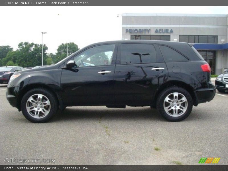 Formal Black Pearl / Parchment 2007 Acura MDX