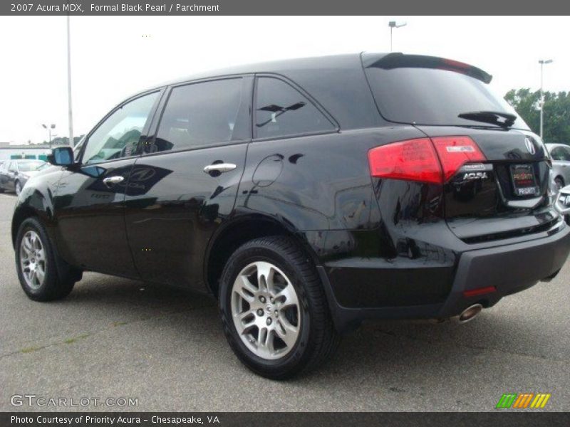 Formal Black Pearl / Parchment 2007 Acura MDX