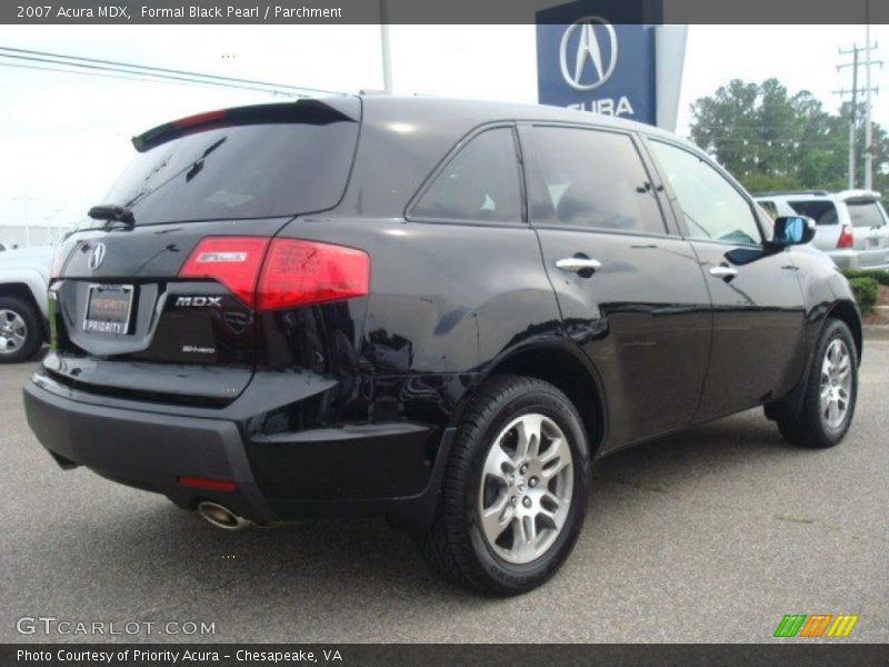 Formal Black Pearl / Parchment 2007 Acura MDX