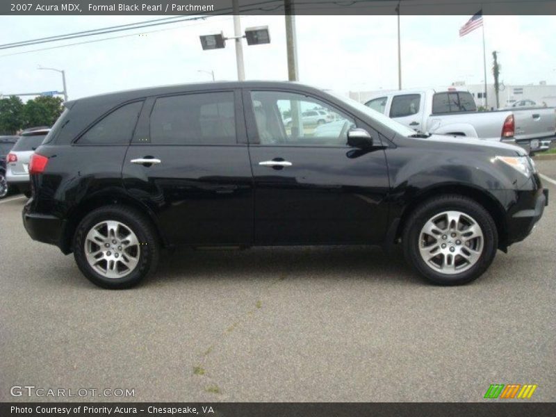 Formal Black Pearl / Parchment 2007 Acura MDX