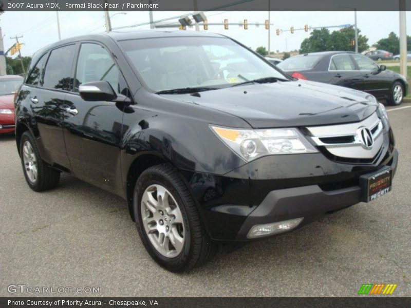 Formal Black Pearl / Parchment 2007 Acura MDX