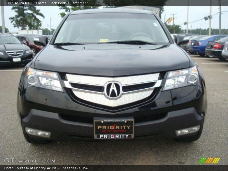 Formal Black Pearl / Parchment 2007 Acura MDX