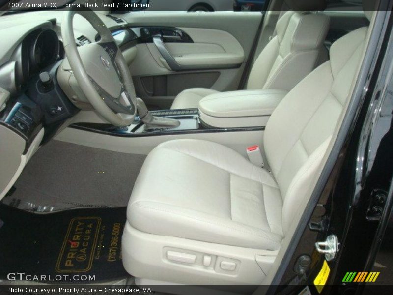 Formal Black Pearl / Parchment 2007 Acura MDX