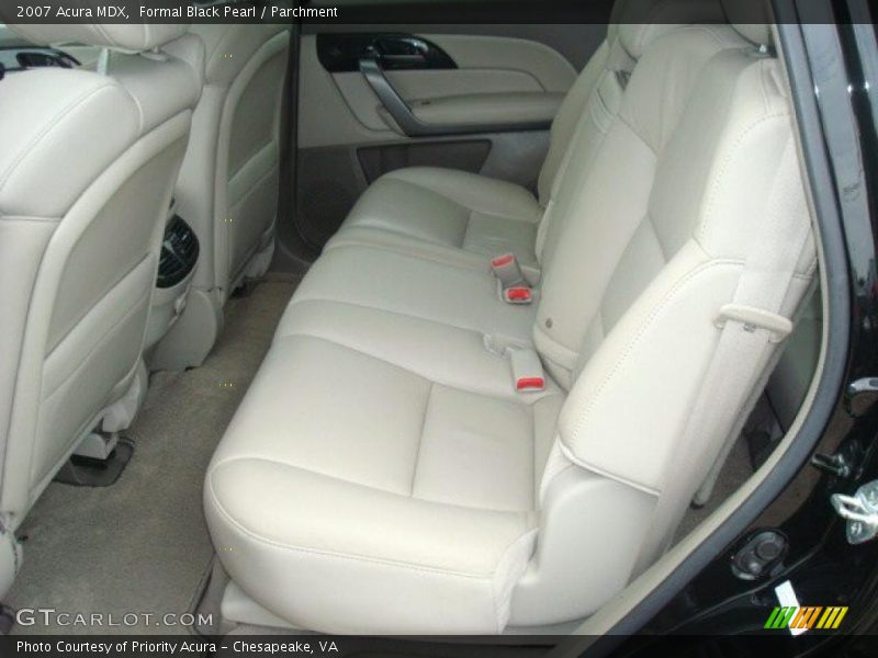 Formal Black Pearl / Parchment 2007 Acura MDX
