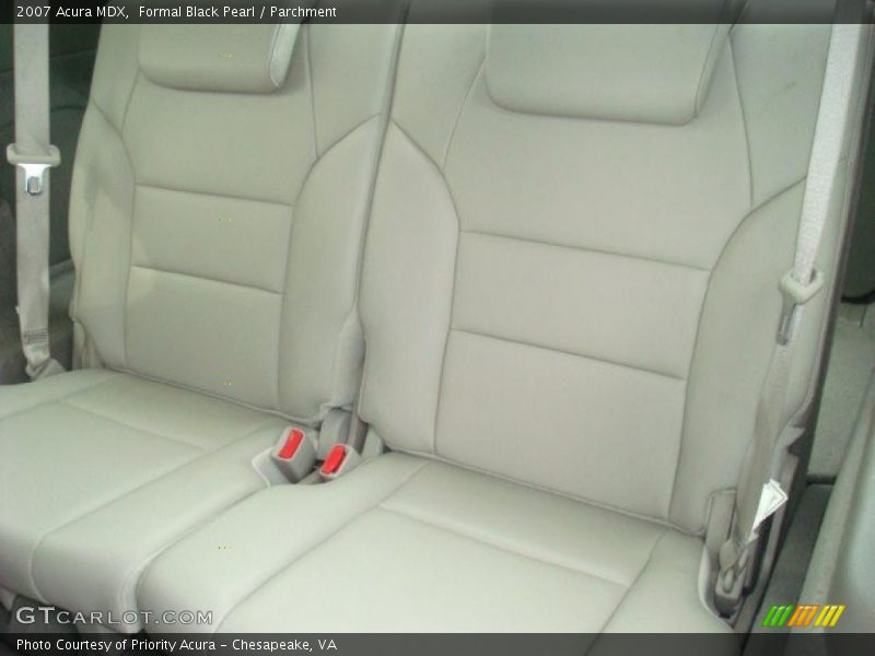 Formal Black Pearl / Parchment 2007 Acura MDX