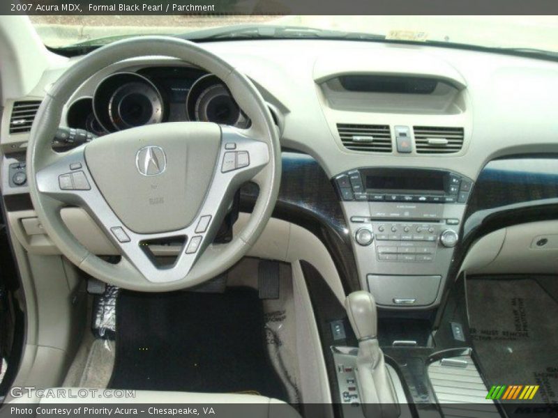 Formal Black Pearl / Parchment 2007 Acura MDX