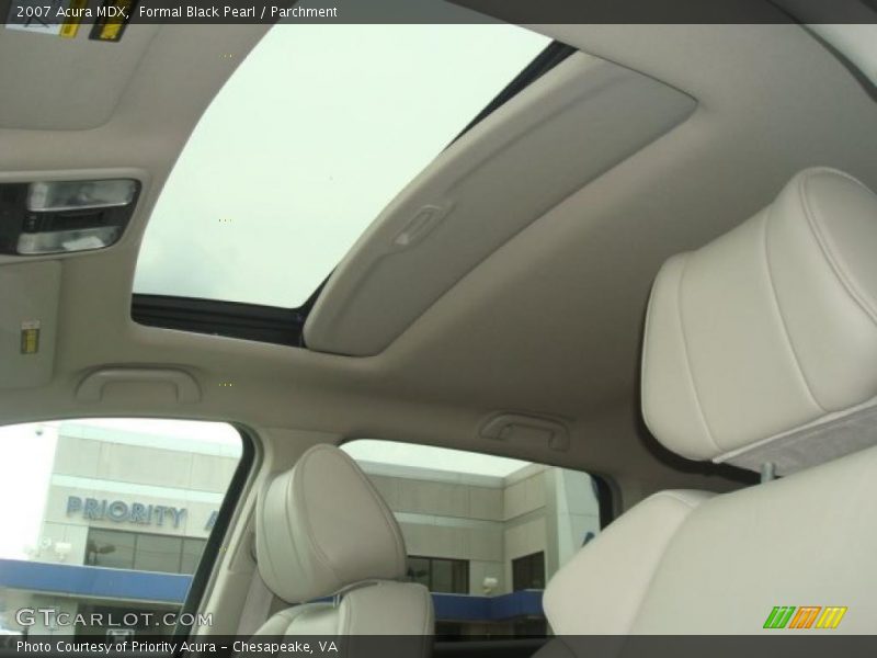 Formal Black Pearl / Parchment 2007 Acura MDX