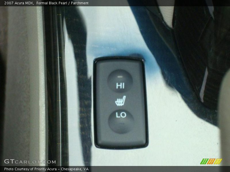 Formal Black Pearl / Parchment 2007 Acura MDX