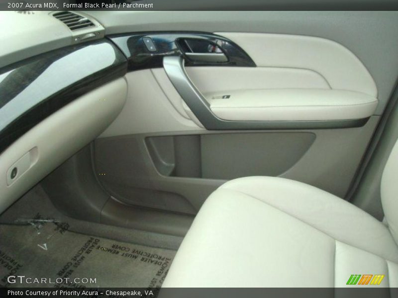Formal Black Pearl / Parchment 2007 Acura MDX