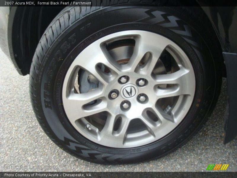 Formal Black Pearl / Parchment 2007 Acura MDX