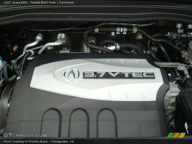 Formal Black Pearl / Parchment 2007 Acura MDX