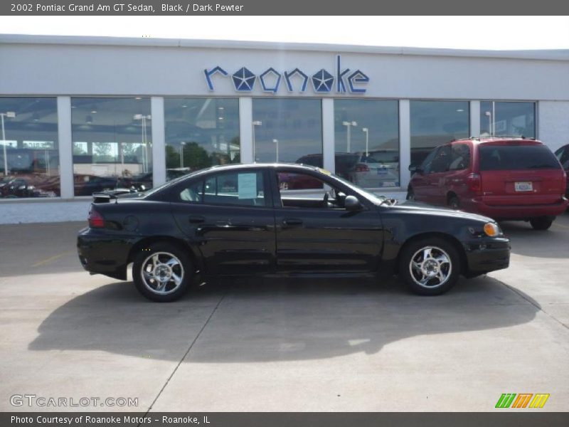 Black / Dark Pewter 2002 Pontiac Grand Am GT Sedan