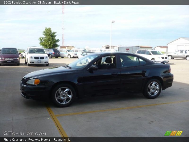 Black / Dark Pewter 2002 Pontiac Grand Am GT Sedan