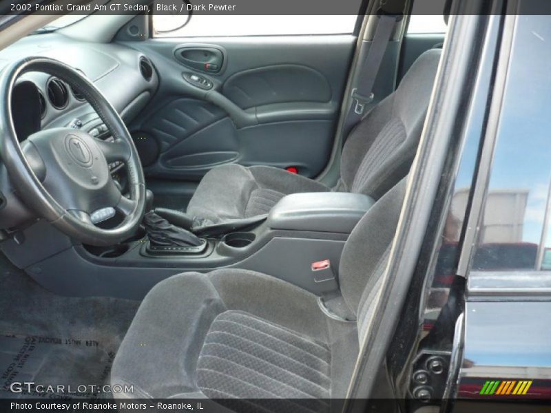 Black / Dark Pewter 2002 Pontiac Grand Am GT Sedan