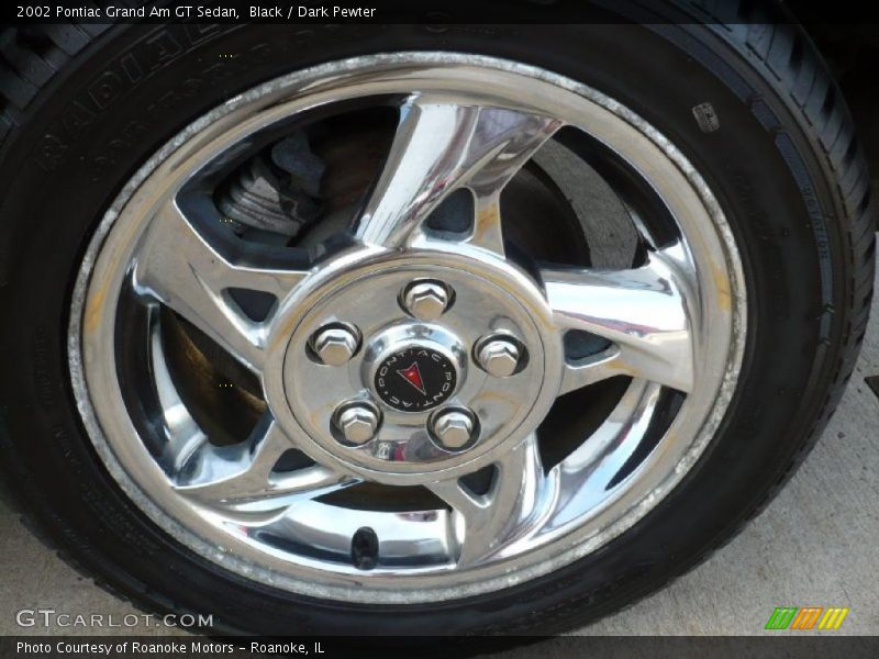 Black / Dark Pewter 2002 Pontiac Grand Am GT Sedan