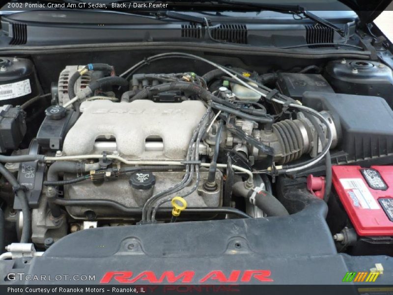 Black / Dark Pewter 2002 Pontiac Grand Am GT Sedan