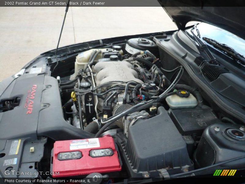 Black / Dark Pewter 2002 Pontiac Grand Am GT Sedan