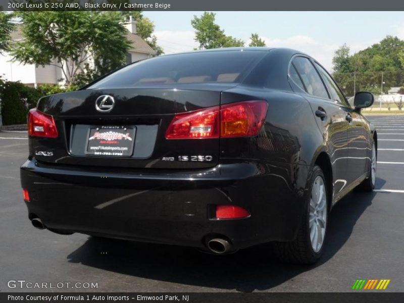 Black Onyx / Cashmere Beige 2006 Lexus IS 250 AWD