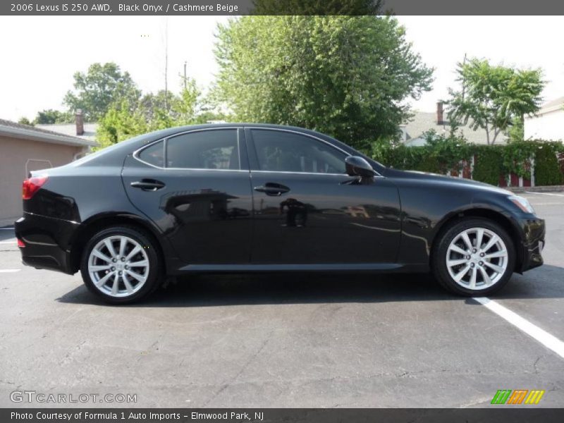 Black Onyx / Cashmere Beige 2006 Lexus IS 250 AWD