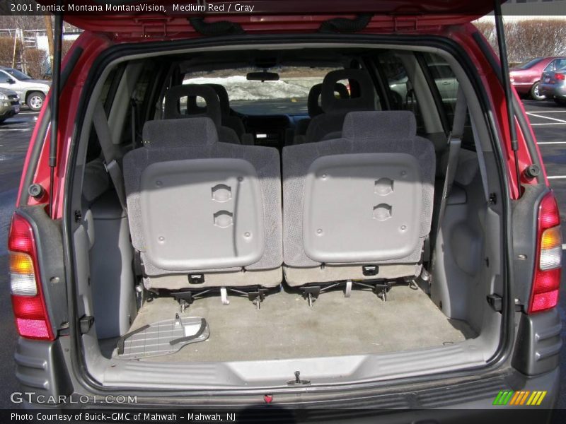 Medium Red / Gray 2001 Pontiac Montana MontanaVision