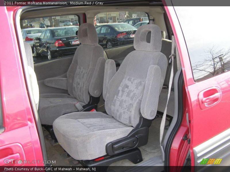 Medium Red / Gray 2001 Pontiac Montana MontanaVision