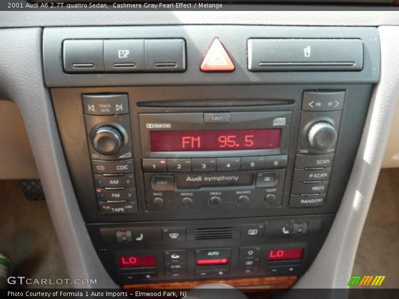 Cashmere Gray Pearl Effect / Melange 2001 Audi A6 2.7T quattro Sedan