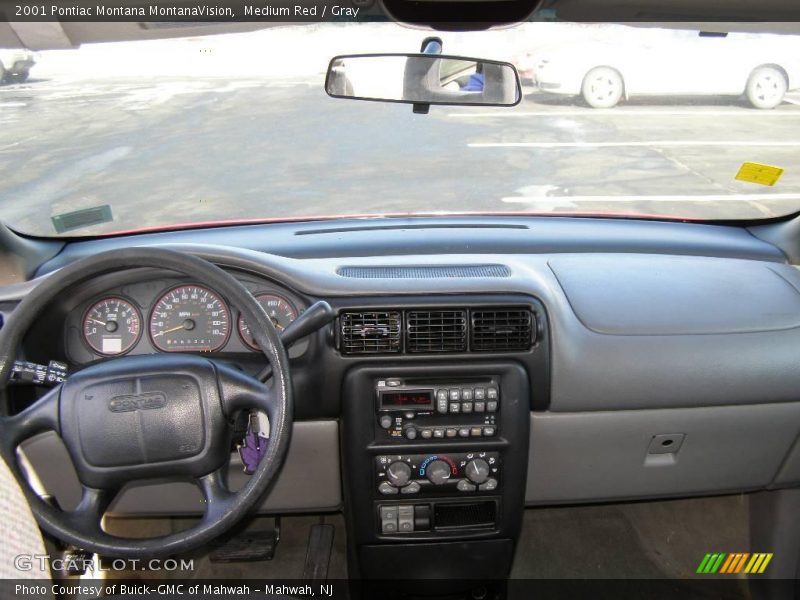 Medium Red / Gray 2001 Pontiac Montana MontanaVision