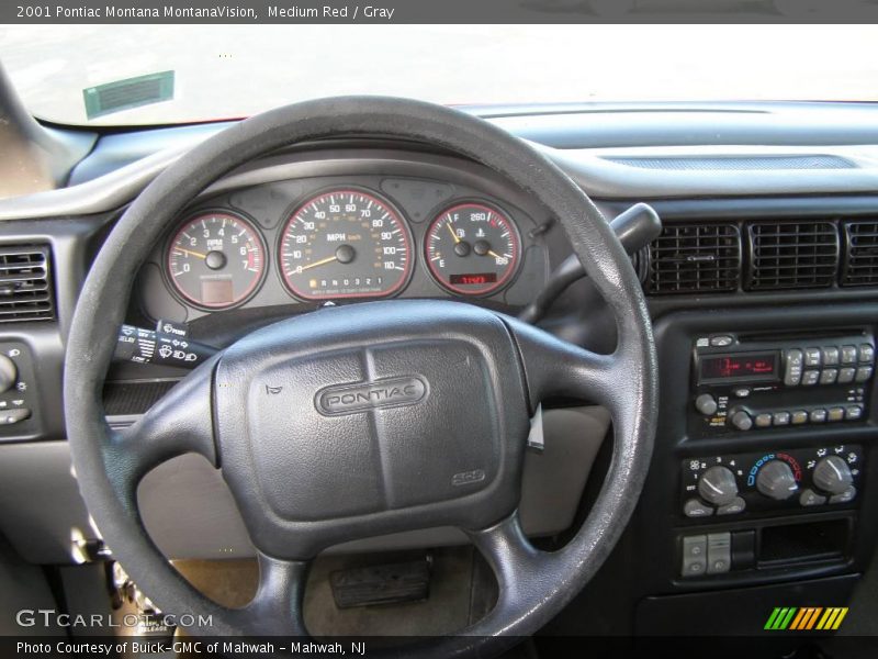 Medium Red / Gray 2001 Pontiac Montana MontanaVision