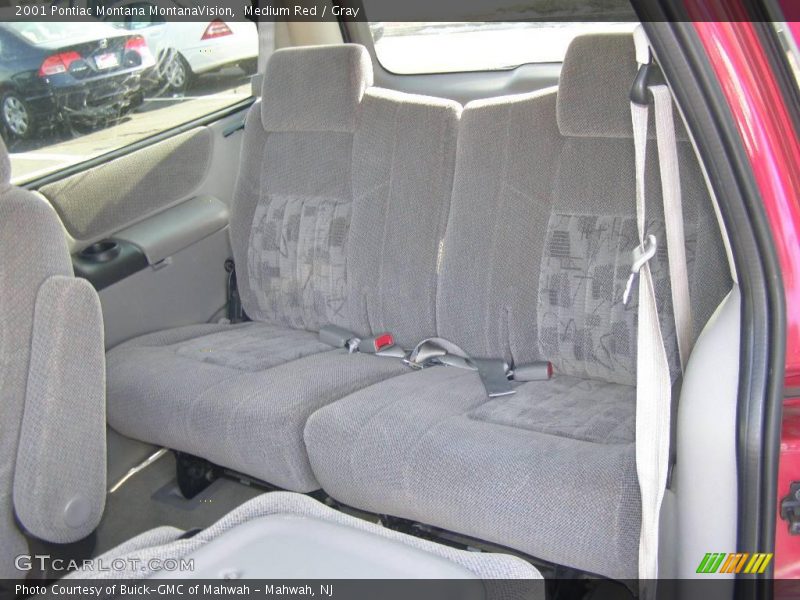 Medium Red / Gray 2001 Pontiac Montana MontanaVision