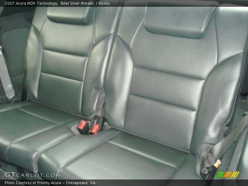 Billet Silver Metallic / Ebony 2007 Acura MDX Technology