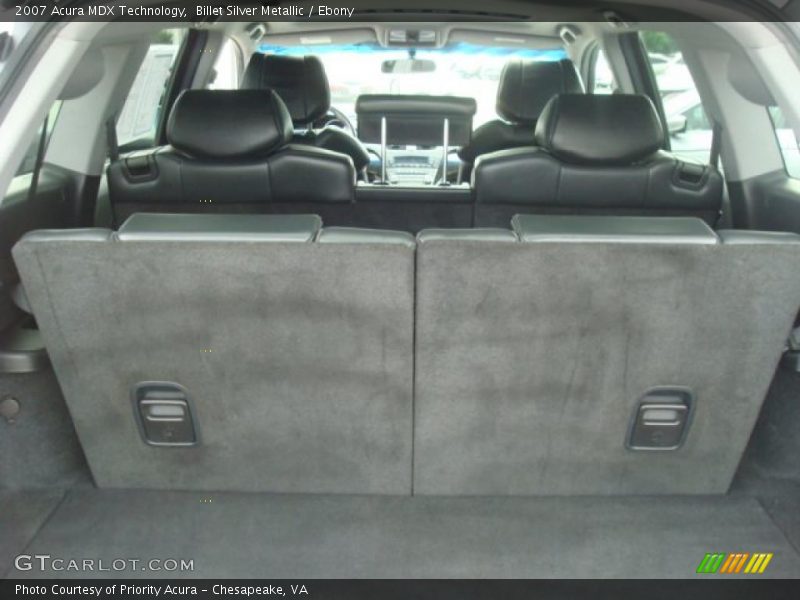 Billet Silver Metallic / Ebony 2007 Acura MDX Technology
