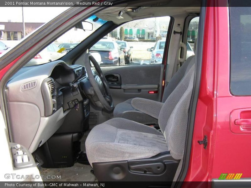 Medium Red / Gray 2001 Pontiac Montana MontanaVision