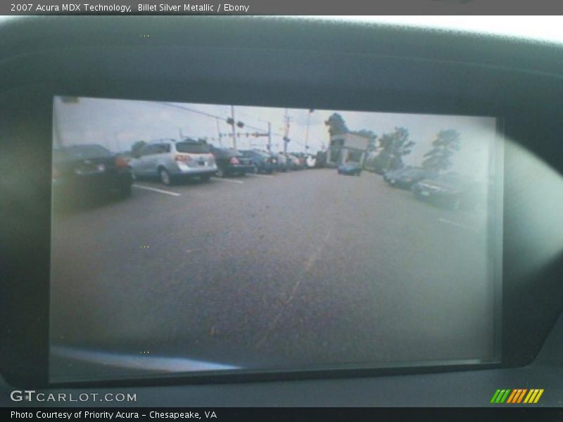 Billet Silver Metallic / Ebony 2007 Acura MDX Technology