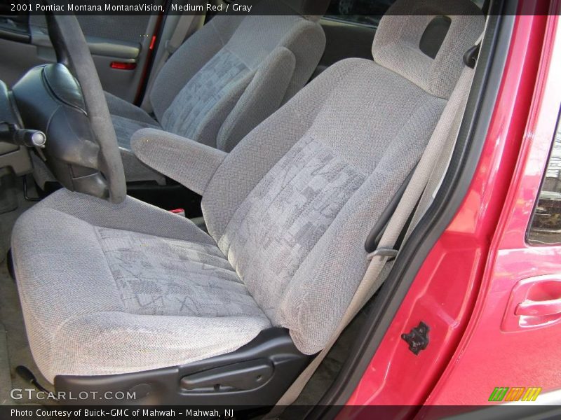 Medium Red / Gray 2001 Pontiac Montana MontanaVision