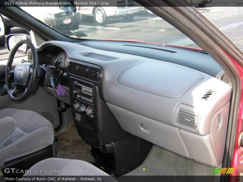 Medium Red / Gray 2001 Pontiac Montana MontanaVision