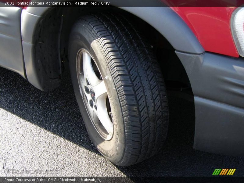 Medium Red / Gray 2001 Pontiac Montana MontanaVision