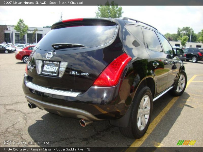 Super Black / Charcoal 2007 Nissan Murano SL AWD
