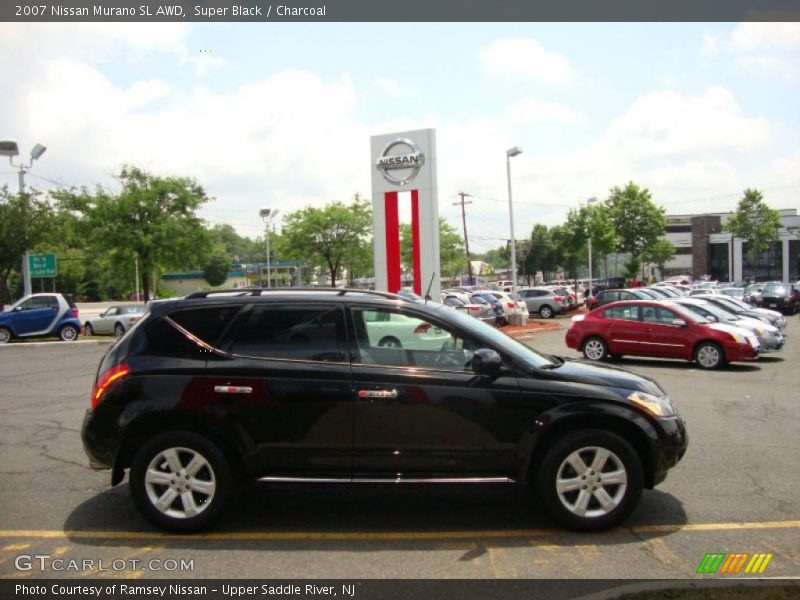 Super Black / Charcoal 2007 Nissan Murano SL AWD