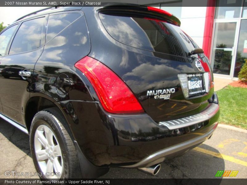Super Black / Charcoal 2007 Nissan Murano SL AWD