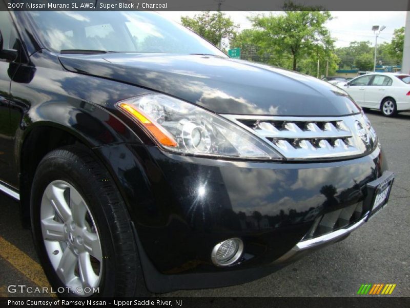 Super Black / Charcoal 2007 Nissan Murano SL AWD