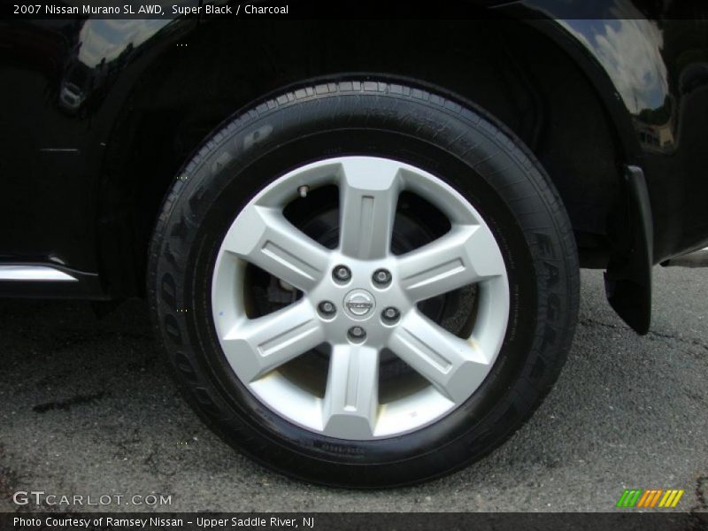 Super Black / Charcoal 2007 Nissan Murano SL AWD