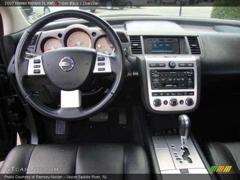 Super Black / Charcoal 2007 Nissan Murano SL AWD