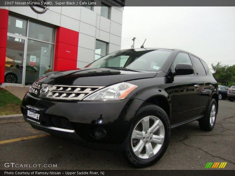 Super Black / Cafe Latte 2007 Nissan Murano S AWD