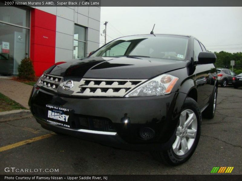 Super Black / Cafe Latte 2007 Nissan Murano S AWD
