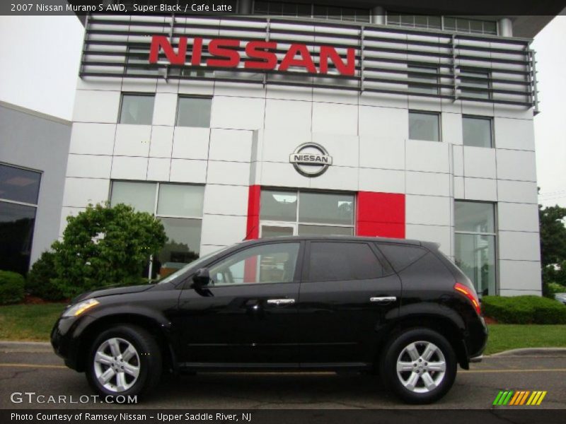 Super Black / Cafe Latte 2007 Nissan Murano S AWD