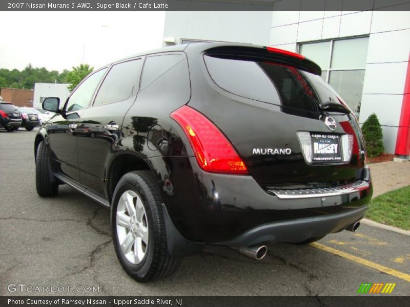 Super Black / Cafe Latte 2007 Nissan Murano S AWD