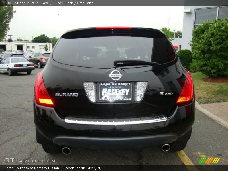 Super Black / Cafe Latte 2007 Nissan Murano S AWD