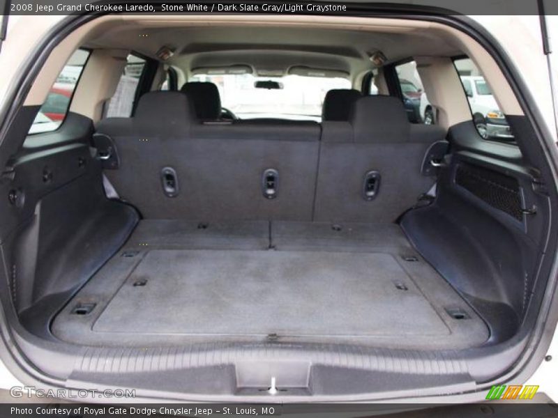Stone White / Dark Slate Gray/Light Graystone 2008 Jeep Grand Cherokee Laredo