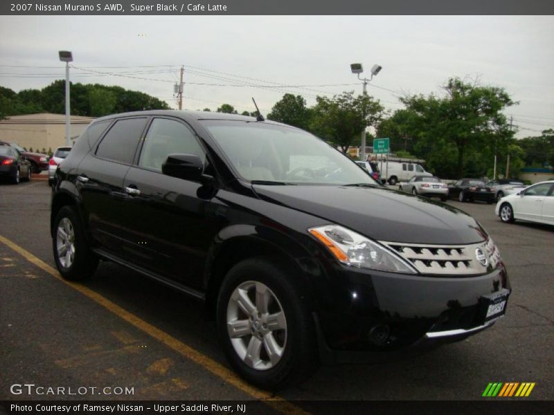 Super Black / Cafe Latte 2007 Nissan Murano S AWD